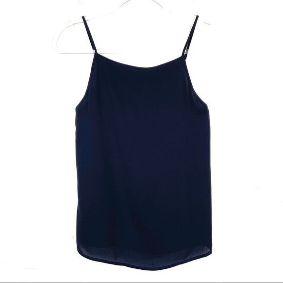 LOFT Dark Blue Layered Camisole Tank Top XS - Picture 1 of 6